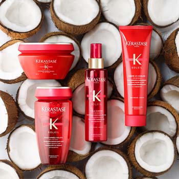 Gamme Apres-Soleil Kerastase Eau de coco Gamme Apres-Soleil Kerastase Eau de coco